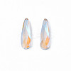 Glass Rhinestone Cabochons MRMJ-N027-028A-2