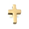 Ion Plating(IP) 304 Stainless Steel Charms SA-CBA7062-01C-G-1