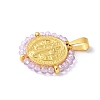 304 Stainless Steel Pendants KK-K399-01G-3