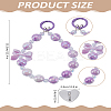 Bowknot Acrylic Beaded Mobile Straps AJEW-LP0004-82-2