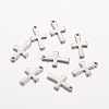 Non-Tarnish 304 Stainless Steel Tiny Cross Charms A-STAS-G076-10P-2