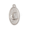 Brass Micro Pave Cubic Zirconia Pendants KK-H521-04B-P-1