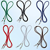6Pcs 6 Colors Waxed Cord Eyeglasses Chains AJEW-CN0004-79B-6