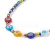 Glass Seed Beaded Necklaces for Women NJEW-JN03986-4