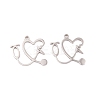 Non-Tarnish 5Pcs 201 Stainless Steel Pendants LS-STAS-M056-04P-1