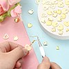 50Pcs 10 Styles 201 Stainless Steel Charms STAS-CJ0002-23-3