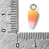 Halloween Opaque Resin Candy Corn Charms RESI-G102-01-4