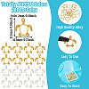 40Pcs 2 Colors Alloy Open Back Bezel Pendants FIND-CD0001-05-4