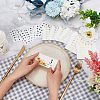 80 Sheets 2 Color Cartoon Animal Meal Stickers DIY-OC0008-67B-3