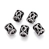 304 Stainless Steel European Style Large Hole Beads STAS-T072-113AS-1