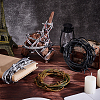 4Pcs 4 Colors Halloween Plastic with Iron Inside Fake Barbed Wire Garlands for Party Home Decoration Crafts KY-GA0001-40-4