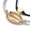 Adjustable Nylon Thread Braided Bead Bracelet Sets LS-X-BJEW-JB05039-01-3