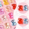 140Pcs Transparent Acrylic Beads MACR-FS0001-98-3