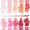 50G 10 Colors Glass Bugle Beads SEED-ME0001-19-1