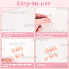 1Sheet Rectangle Double Side Adhesive Glue Sticky Tape For False Nail Tips MRMJ-SP0001-01-5