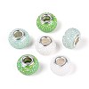 Large Hole Resin Rhinestone European Beads OPDL-T003-01E-1