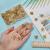 100Pcs Tibetan Style Alloy Pendants PALLOY-GO00038-3