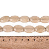 Dyed Natural White Jade Beads Strands G-N370-01A-14-5