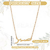 1pc 304 Stainless Steel Pendant Necklaces NJEW-LP0001-48-2