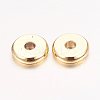 Real 18K Gold Plated Brass Spacer Beads LS-X-KK-E702-20G-NF-1