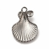 Non-Tarnish 304 Stainless Steel Pendants STAS-P322-15P-2