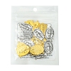 20Pcs 2 Colors Holy Oval Carved Virgin Mary Tibetan Style Alloy Chandelier Component Links TIBE-FS0001-15-6