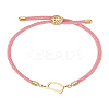 1Pc Adjustable Nylon Cord Slider Bracelets for Women BJEW-LP0001-32D-03-1
