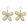 304 Stainless Steel Dangle Earrings EJEW-MZ00377-2