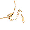 304 Stainless Steel Pendant Necklaces NJEW-T018-17G-2