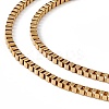 201 Stainless Steel Box Chain Necklace for Men Women NJEW-P268-A41-2X5-2
