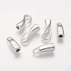 Alloy Hook and Eye Clasps LS-KK-H088-S-1