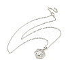 304 Stainless Steel Cable Chain Necklaces NJEW-H040-09P-2