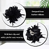 Women's Feather Aligator Hair Clips OHAR-WH0034-13A-4