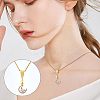 32Pcs 2 Colors Rack Plating Brass Pendant Pinch Bails KK-FH0002-84-5