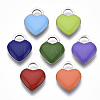 201 Stainless Steel Enamel Charms STAS-N088-11-2