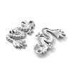 Anti-Tarnish 304 Stainless Steel Pendants STAS-R130-27P-2