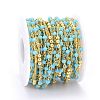 Handmade Brass Curb Chains CHC-I035-02G-05-4