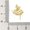 Brass Cubic Zirconia Pendants LS-KK-M278-12G-3