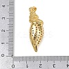 Brass Micro Pave Cubic Zirconia Pendants KK-A260-02G-3
