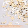 Olycraft 80Pcs 4 Style Brass Charms KK-OC0001-23-4