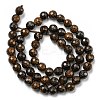Natural Bronzite Beads Strands G-E571-42A-3