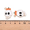 Halloween Theme Alloy Enamel Pendants ENAM-T020-07B-3