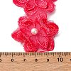 2 Yards Flower Polyester Lace Trim OCOR-CY0001-19B-3