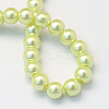 Baking Paint Pearlized Glass Pearl Round Bead Strands HY-Q003-4mm-46-4