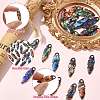 24Pcs 12 Colors Zinc Alloy Pendants FIND-CJ0005-14-3