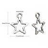 Tibetan Style Alloy Charms LS-LF10651Y-NF-2