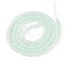 Imitation Jade Glass Beads Strands GLAA-T028-3mm-11G-2