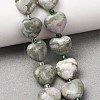 Natural Peace Jade Beads Strands G-B022-31C-01-1