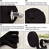 Cotton Cotton Twill Tape Ribbons OCOR-WH0057-30G-02-5