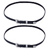 2Pcs Leather Hat Bands for Hat Accessories FIND-HY0004-82-1